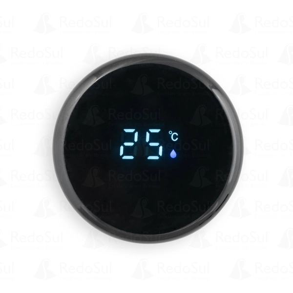 Garrafa térmica personalizada com termometro